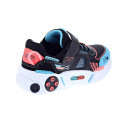 Zapatillas Skechers zapatos Niño modelo Gametronix Negro Velcro