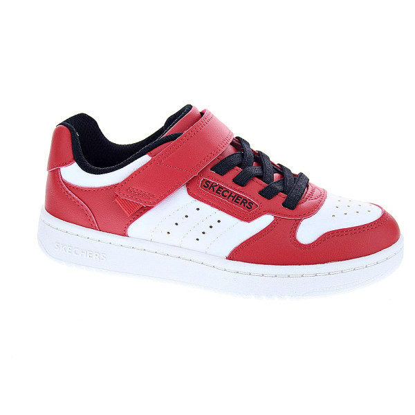 Zapatillas Skechers zapatos Niño modelo Quick Street Rojo Velcro