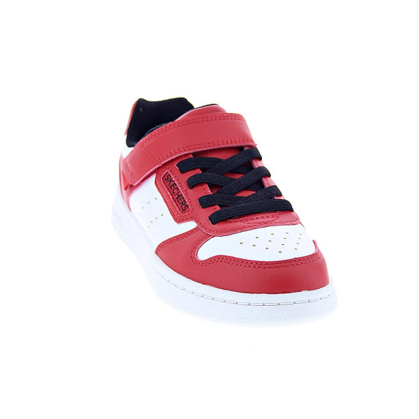 Zapatillas Skechers zapatos Niño modelo Quick Street Rojo Velcro
