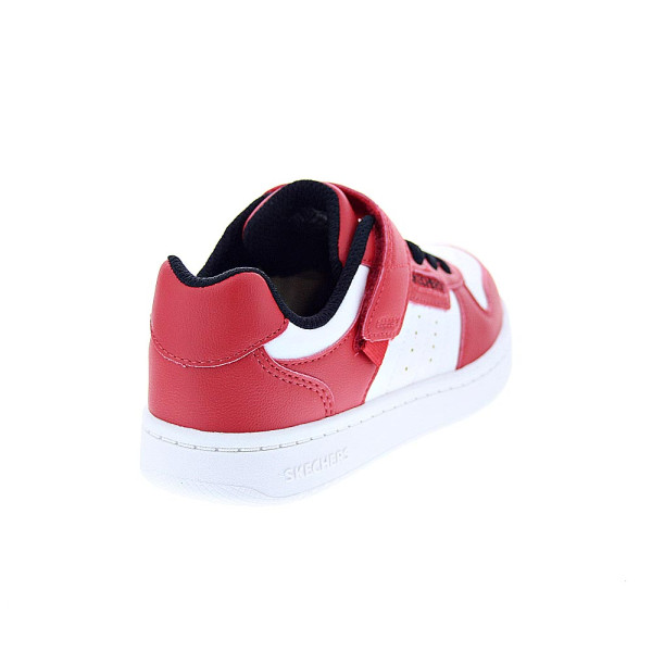 Zapatillas Skechers zapatos Niño modelo Quick Street Rojo Velcro