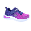 Zapatillas Skechers zapatos Niña modelo Jumpers Azul Velcro