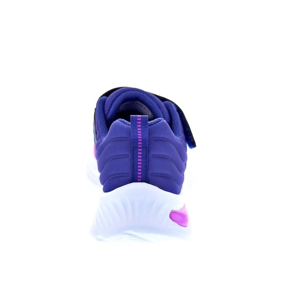 Zapatillas Skechers zapatos Niña modelo Jumpers Azul Velcro