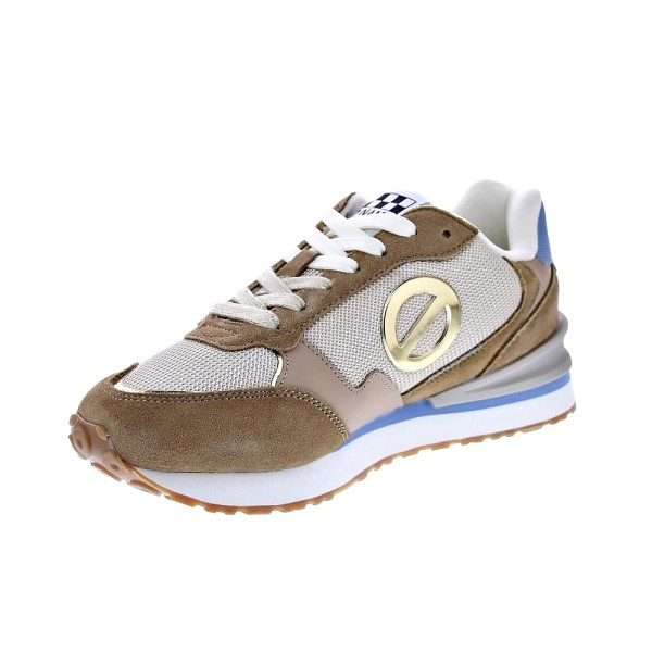 Zapatillas No Name zapatos Mujer modelo Tova Runner Beige Cordón