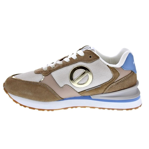 Zapatillas No Name zapatos Mujer modelo Tova Runner Beige Cordón