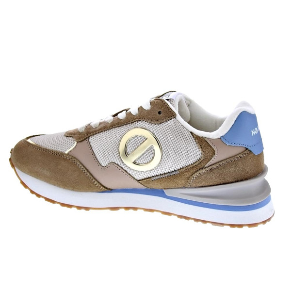 Zapatillas No Name zapatos Mujer modelo Tova Runner Beige Cordón