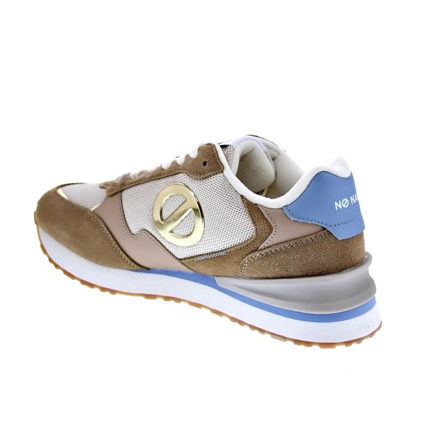 Zapatillas No Name zapatos Mujer modelo Tova Runner Beige Cordón