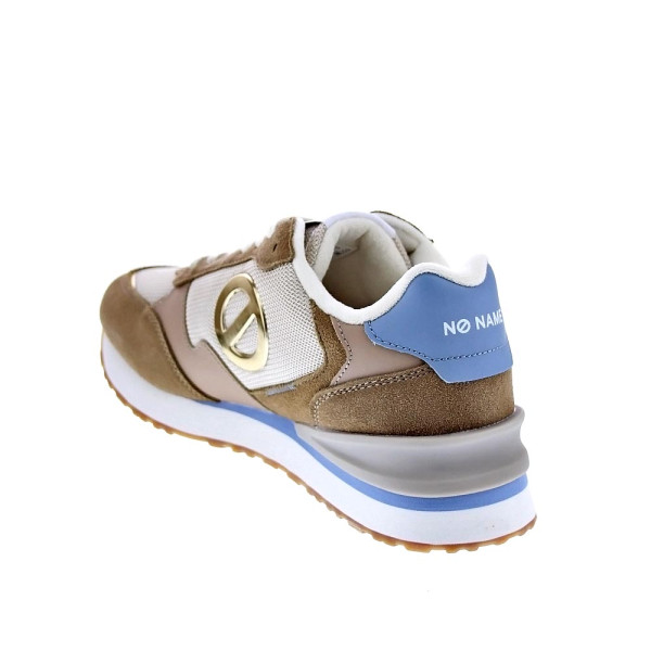 Zapatillas No Name zapatos Mujer modelo Tova Runner Beige Cordón