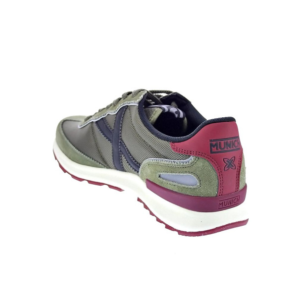 Zapatillas Munich zapatos Hombre modelo Dynamo 75 Verde Cordón