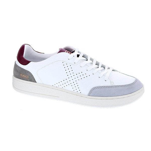 Zapatillas Munich zapatos Hombre modelo X Court 12 Blanco Cordón