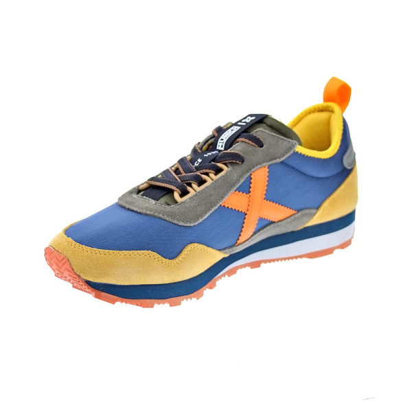 Zapatillas Munich zapatos Hombre modelo Um 74 Azul Cordón