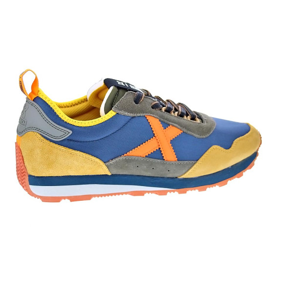 Zapatillas Munich zapatos Hombre modelo Um 74 Azul Cordón