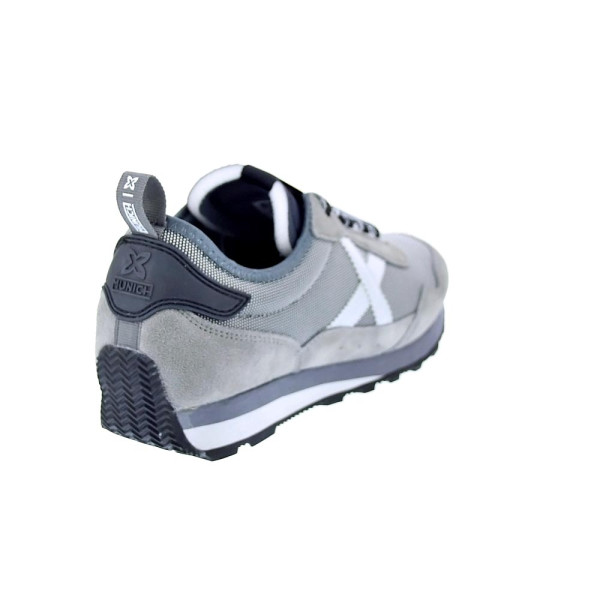 Zapatillas Munich zapatos Hombre modelo Um 76 Gris Cordón