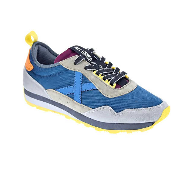 Zapatillas Munich zapatos Hombre modelo Um 77 Azul Cordón