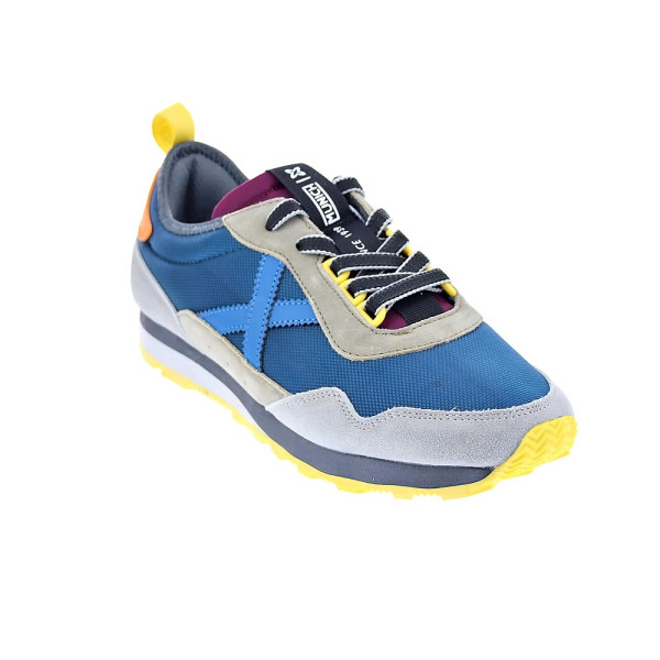 Zapatillas Munich zapatos Hombre modelo Um 77 Azul Cordón
