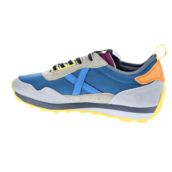 Zapatillas Munich zapatos Hombre modelo Um 77 Azul Cordón