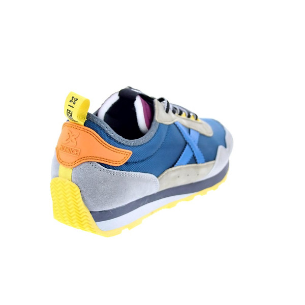 Zapatillas Munich zapatos Hombre modelo Um 77 Azul Cordón