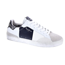 Zapatillas Pepe Jeans zapatos Mujer modelo Lane Glam Blanco Cordón 2