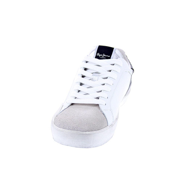 Zapatillas Pepe Jeans zapatos Mujer modelo Lane Glam Blanco Cordón