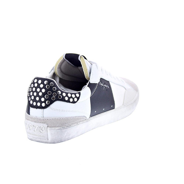 Zapatillas Pepe Jeans zapatos Mujer modelo Lane Glam Blanco Cordón