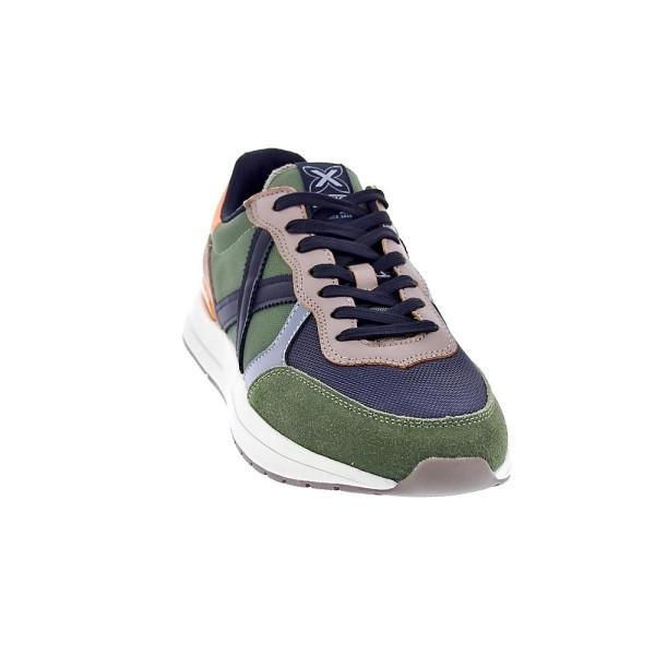 Zapatillas Munich zapatos Hombre modelo Soon 60 Verde Cordón