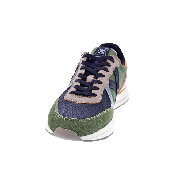 Zapatillas Munich zapatos Hombre modelo Soon 60 Verde Cordón