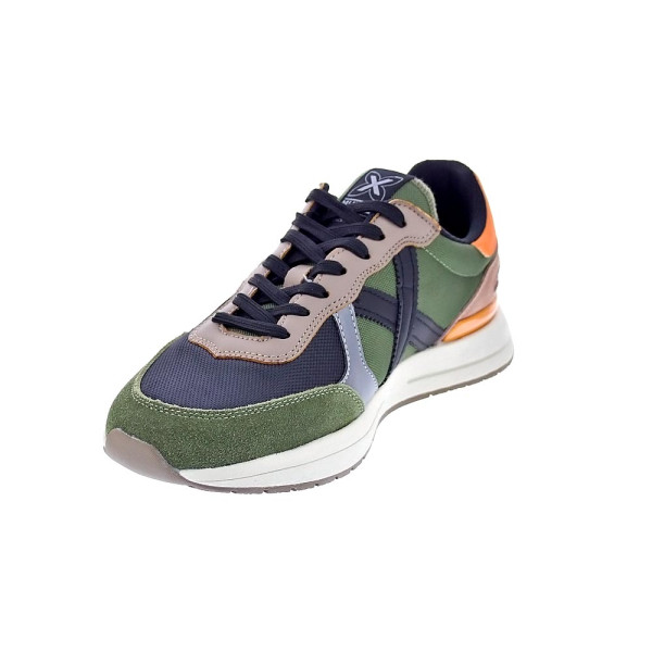 Zapatillas Munich zapatos Hombre modelo Soon 60 Verde Cordón