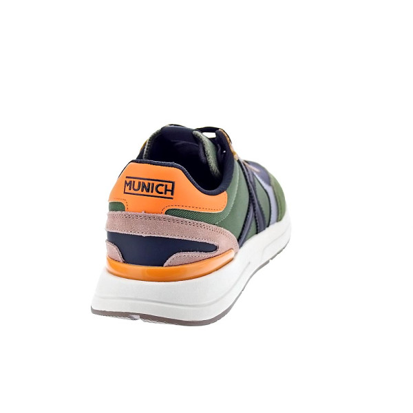 Zapatillas Munich zapatos Hombre modelo Soon 60 Verde Cordón