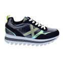 Zapatillas Munich zapatos Mujer modelo Ripple 63 Negro Cordón