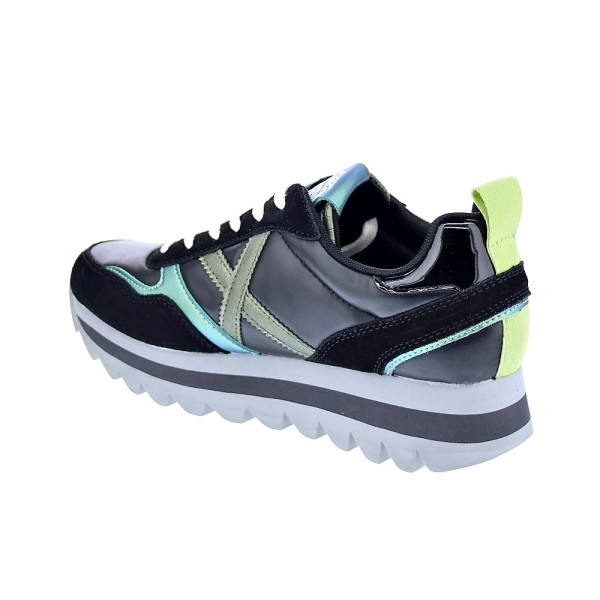 Zapatillas Munich zapatos Mujer modelo Ripple 63 Negro Cordón