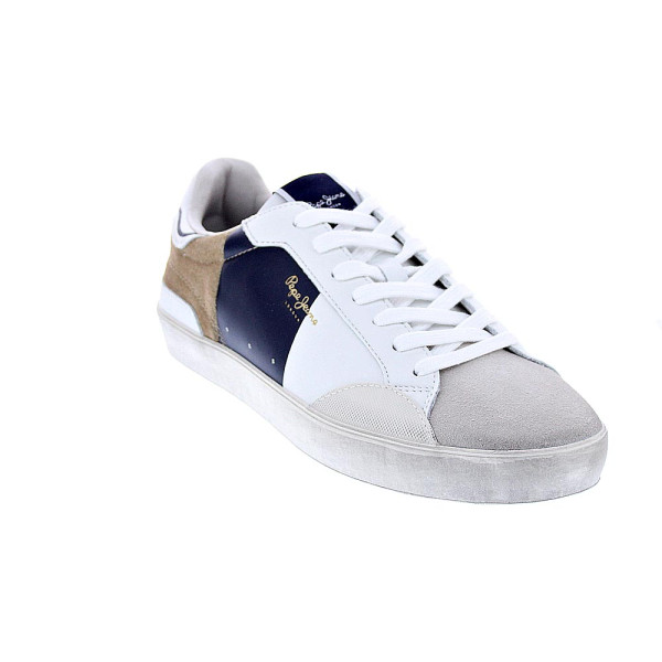 Zapatillas Pepe Jeans zapatos Hombre modelo Lane Main Blanco Cordón