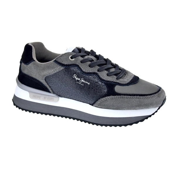 Zapatillas Pepe Jeans zapatos Mujer modelo Rusper Stars Negro Cordón