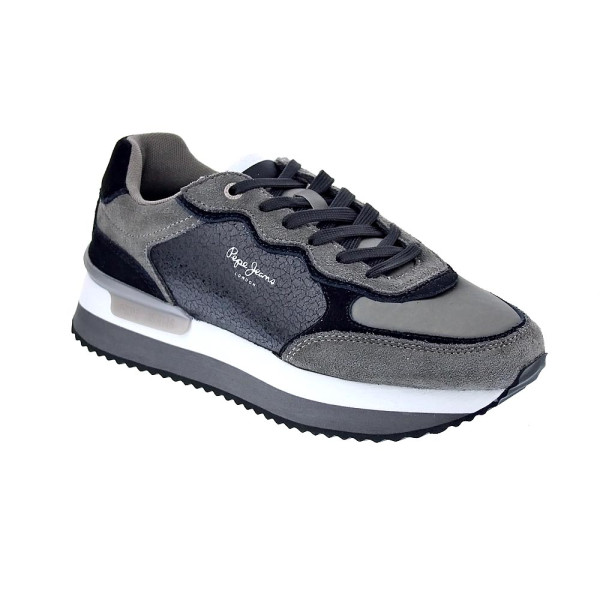 Zapatillas Pepe Jeans zapatos Mujer modelo Rusper Stars Negro Cordón