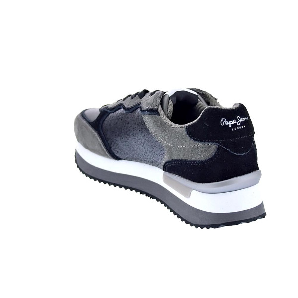 Zapatillas Pepe Jeans zapatos Mujer modelo Rusper Stars Negro Cordón