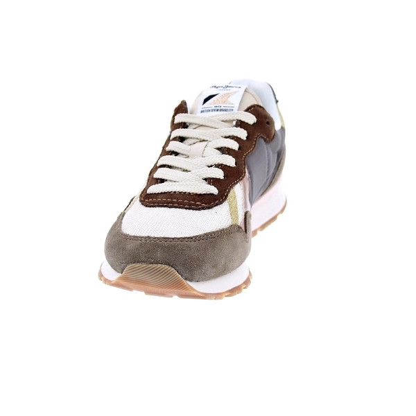 Zapatillas Pepe Jeans zapatos Mujer modelo Brit Mix Marrón Cordón