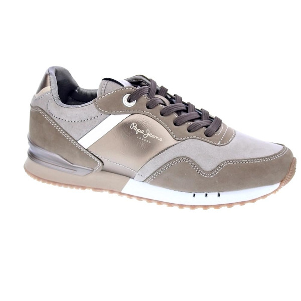 Zapatillas Pepe Jeans zapatos Mujer modelo London Gala Marrón Cordón