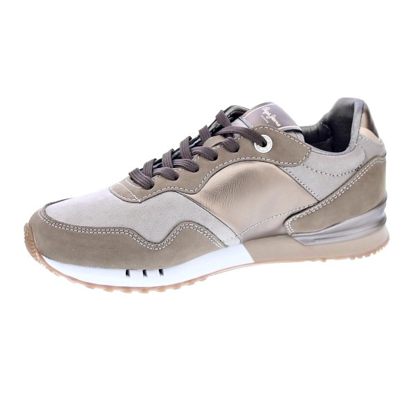 Zapatillas Pepe Jeans zapatos Mujer modelo London Gala Marrón Cordón