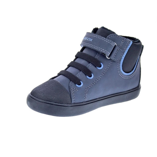 Botines Geox zapatos Niño modelo Gisli Azul 