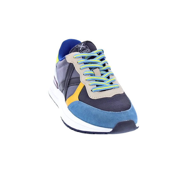 Zapatillas Munich zapatos Hombre modelo Soon 63 Gris Cordón