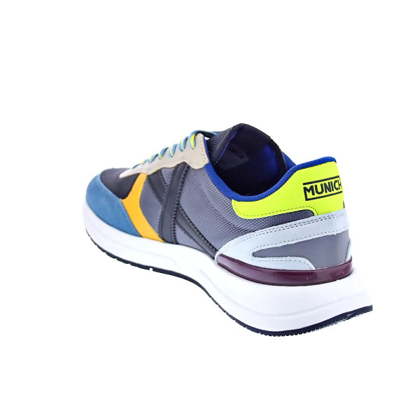 Zapatillas Munich zapatos Hombre modelo Soon 63 Gris Cordón