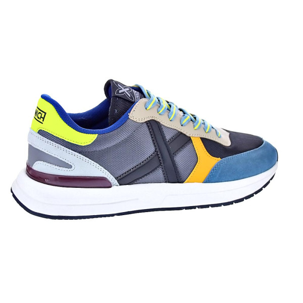 Zapatillas Munich zapatos Hombre modelo Soon 63 Gris Cordón