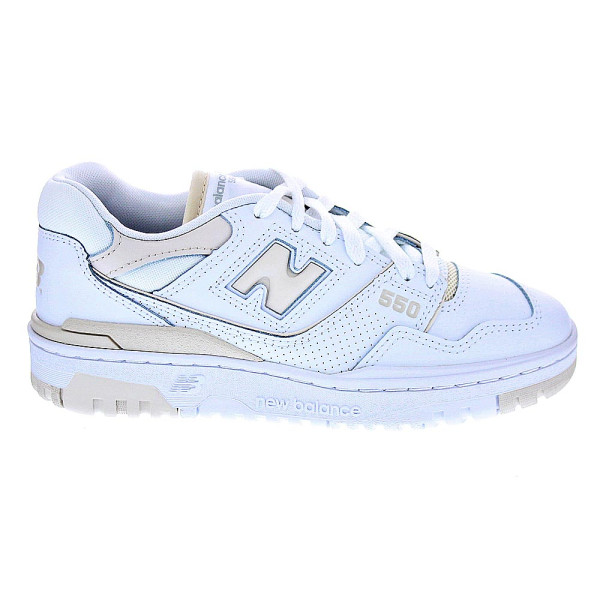 Zapatillas New Balance zapatos Mujer modelo 550 Blanco Cordón