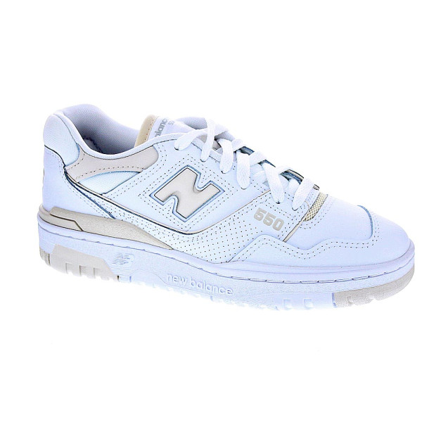 Zapatillas New Balance zapatos Mujer modelo 550 Blanco Cordón