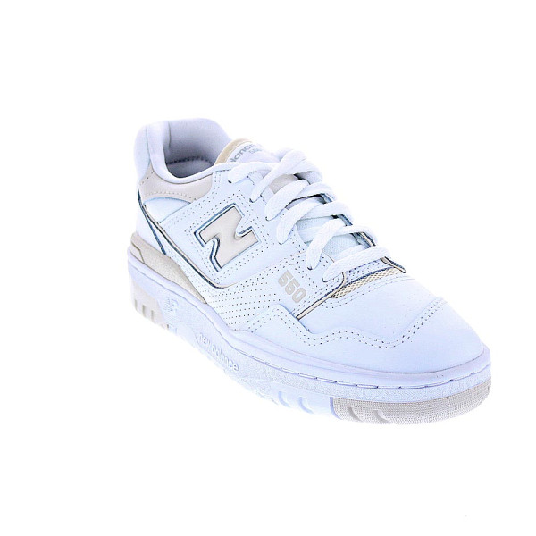 Zapatillas New Balance zapatos Mujer modelo 550 Blanco Cordón
