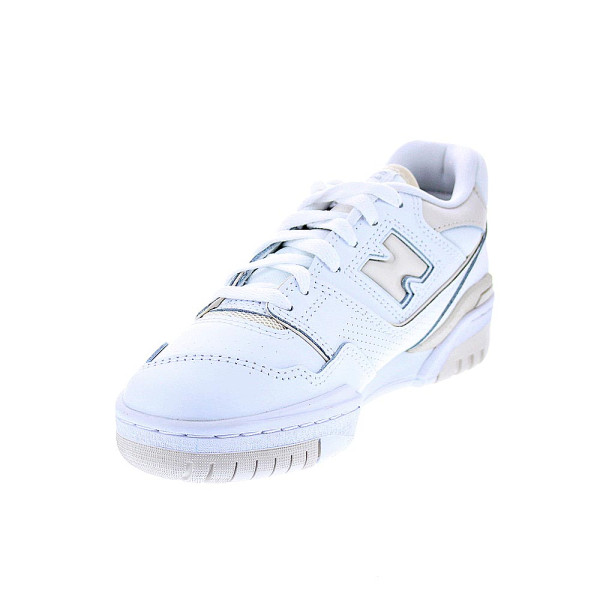 Zapatillas New Balance zapatos Mujer modelo 550 Blanco Cordón