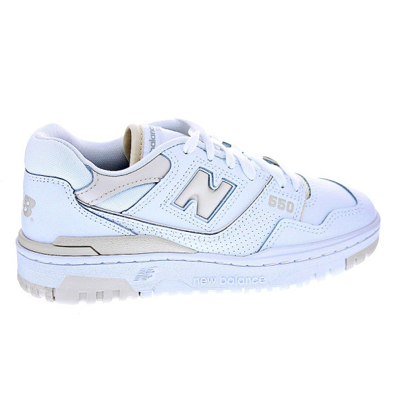 Zapatillas New Balance zapatos Mujer modelo 550 Blanco Cordón