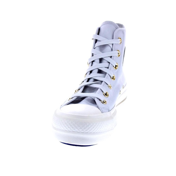 Zapatillas botas Converse zapatos Mujer modelo All Star Lift Gris Cordón