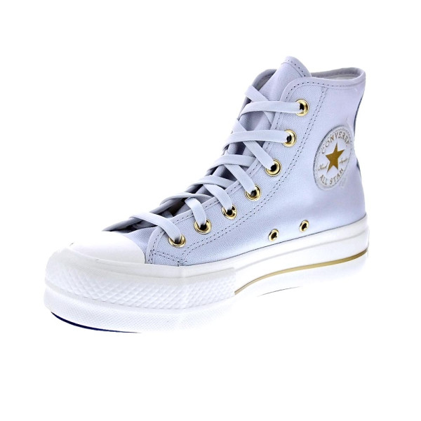 Zapatillas botas Converse zapatos Mujer modelo All Star Lift Gris Cordón