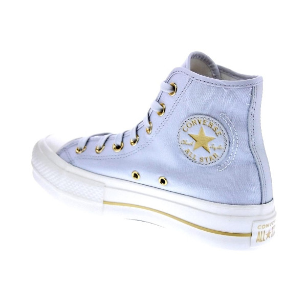 Zapatillas botas Converse zapatos Mujer modelo All Star Lift Gris Cordón