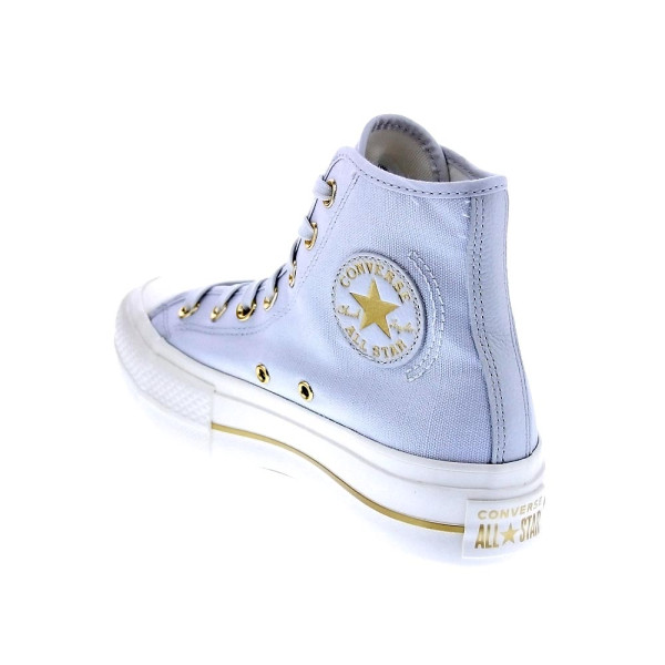 Zapatillas botas Converse zapatos Mujer modelo All Star Lift Gris Cordón