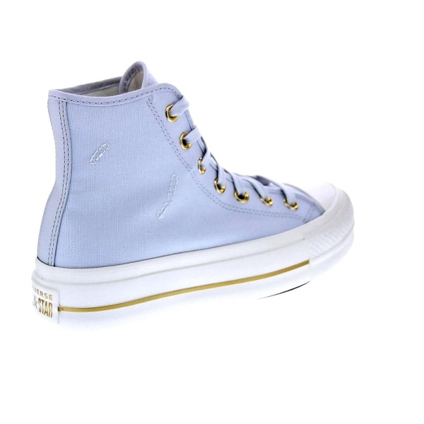 Zapatillas botas Converse zapatos Mujer modelo All Star Lift Gris Cordón